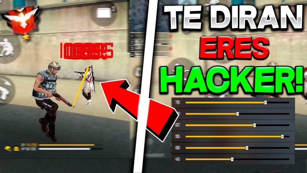 APRENDE A PEGAR TODO ROJO EN FREE FIRE!! trucos de youtubers